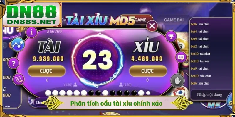 Phân tích cầu tài xỉu chính xác